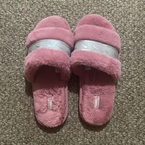 PUMA Fluff Remix Slide Slippers Size 7